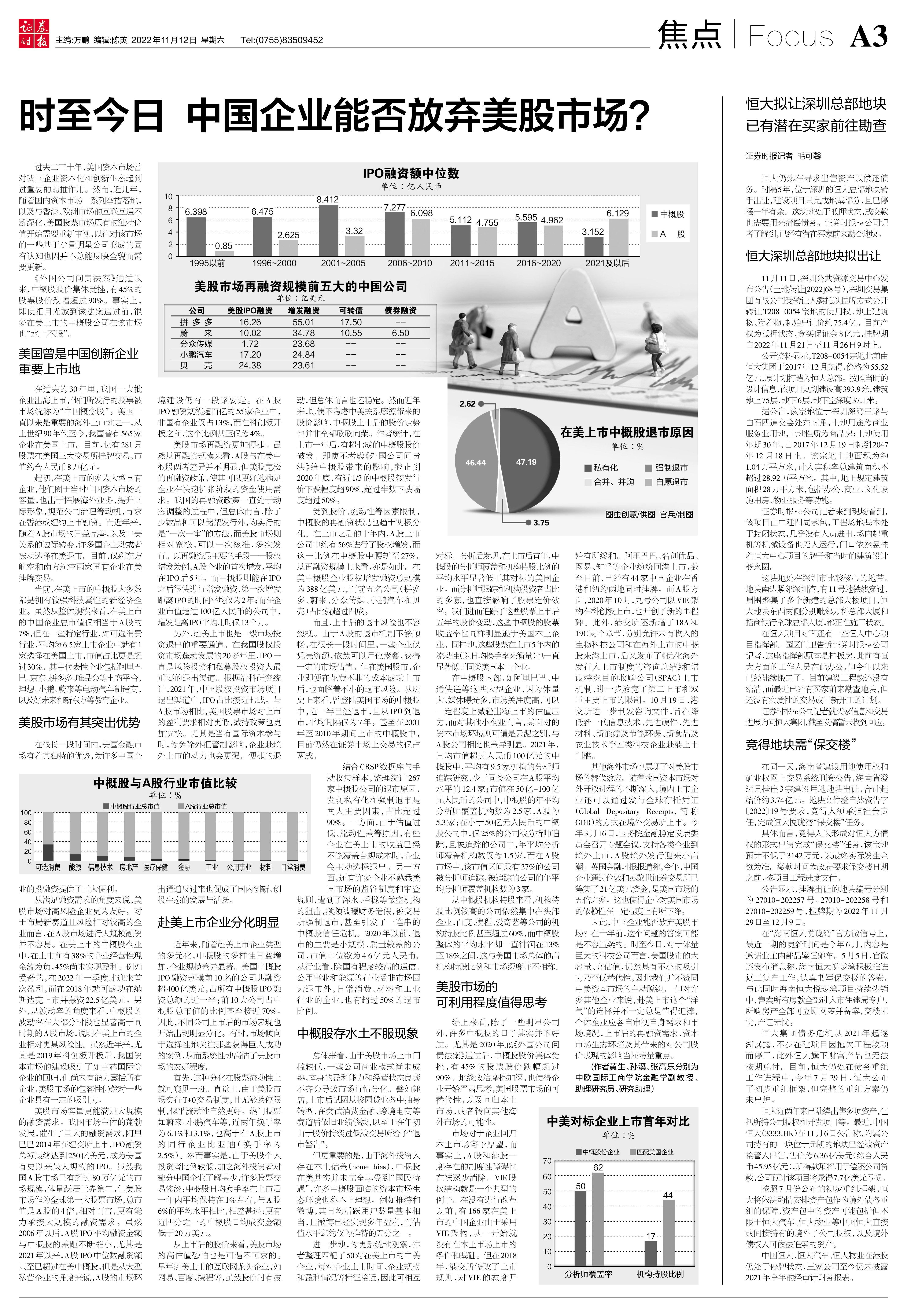 黄生：中国企业能否放弃美股市场？