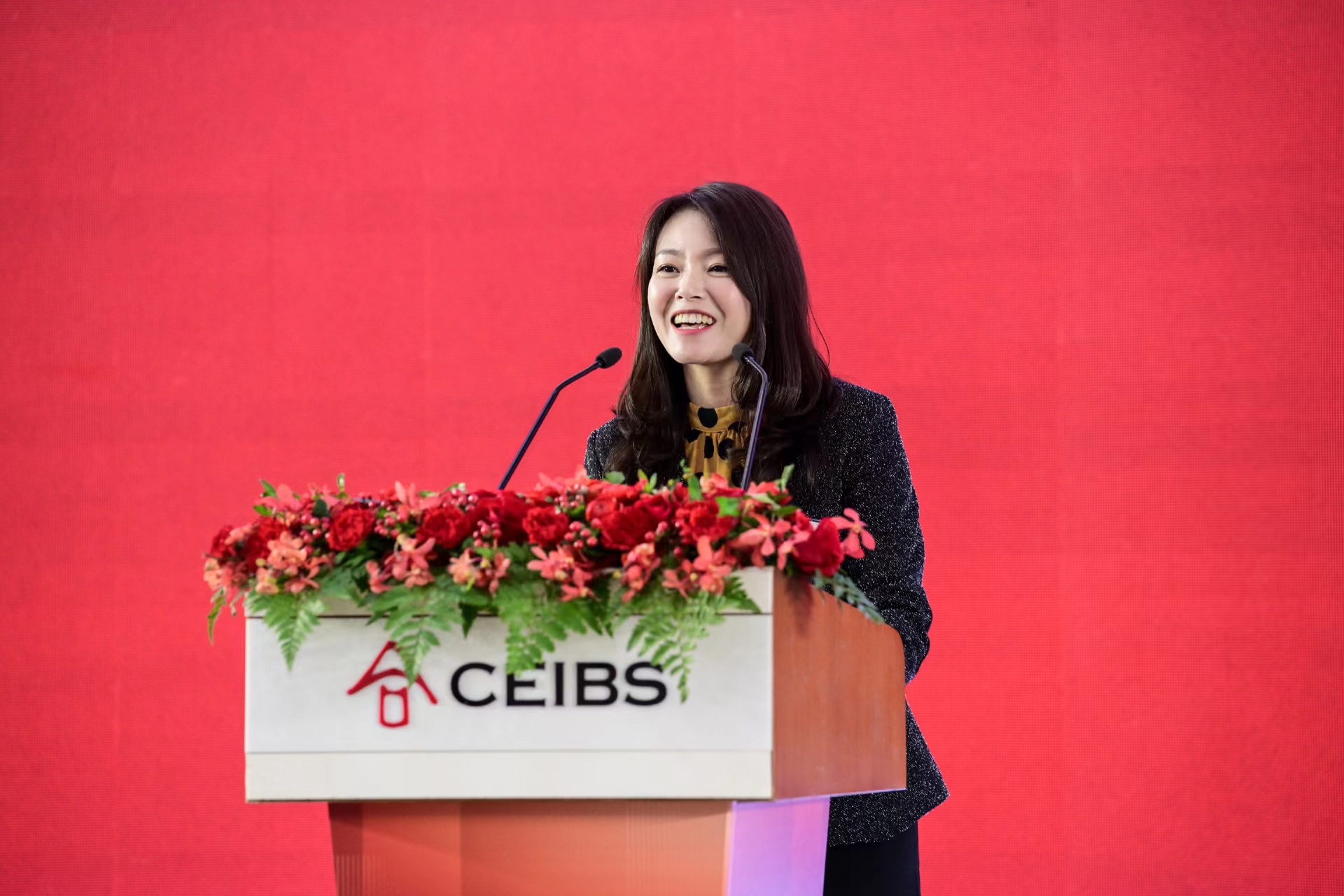 Global EMBA 2022级学生代表张旭颖致辞