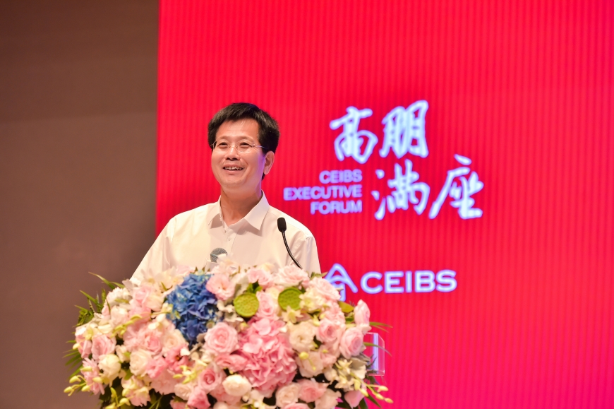 北京大学俞可平教授做客中欧 高朋满座 Ceibs 北京大学俞可平教授做客中欧 高朋满座 Ceibs