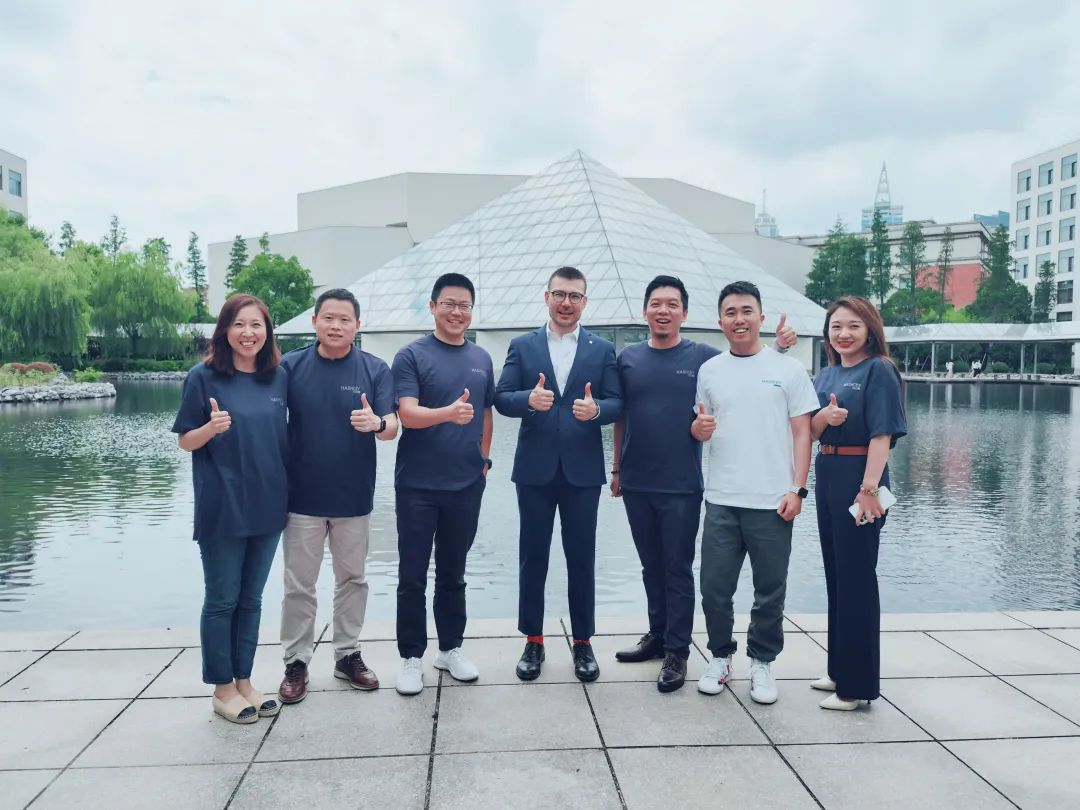 Capstone Project Group - HashKey with Prof. Viktar (middle)
