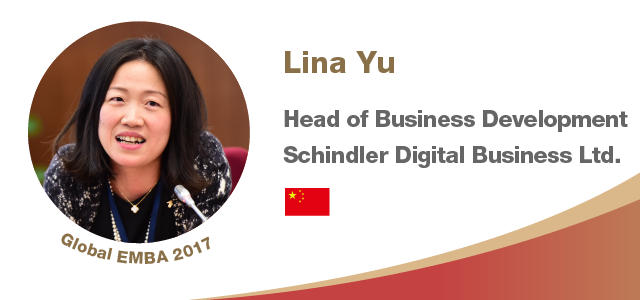 CEIBS GEMBA Lina Yu