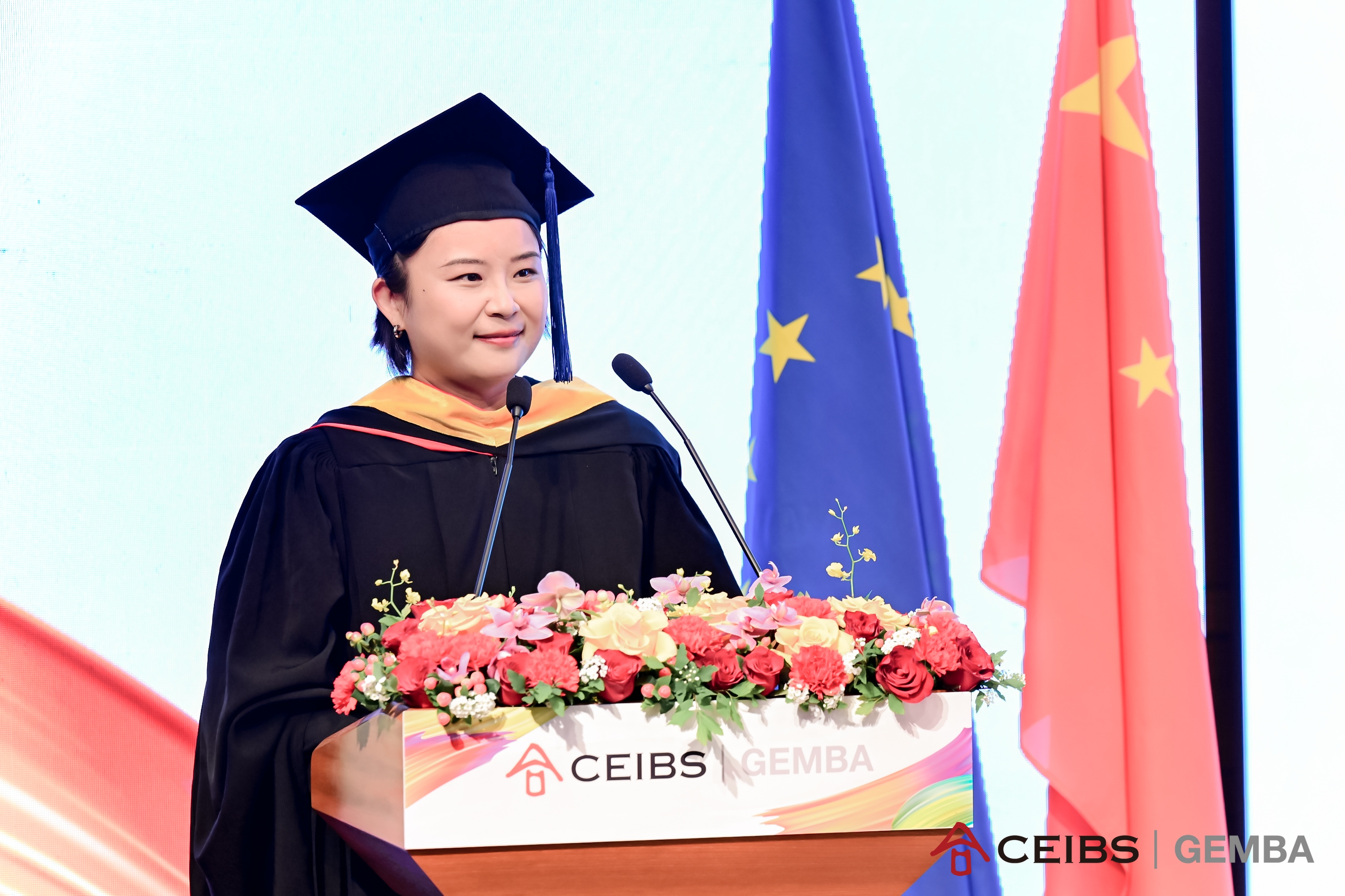 毕业生代表致辞-韩美华