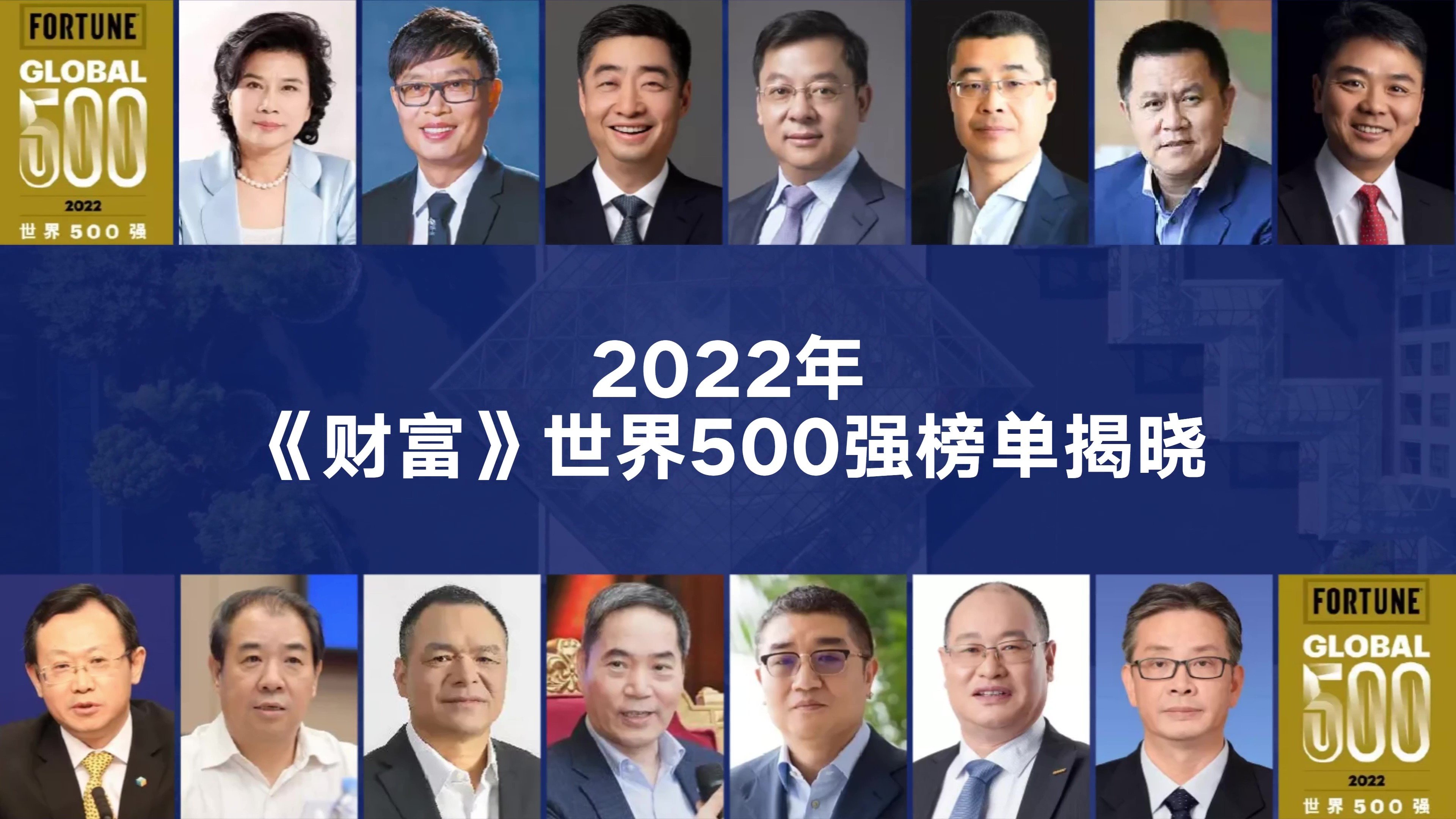 世界500强企业，中欧校友掌舵几家？